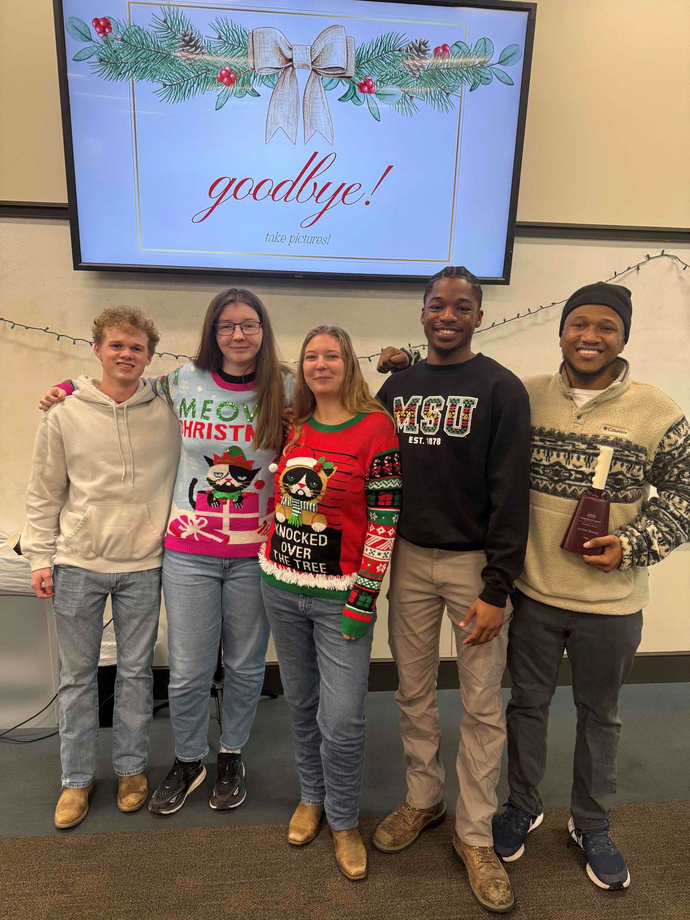 Winter Celebration and Jordan Graduates!